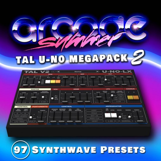 REQ: Arcade Summer - TAL U-NO-LX Megapack Volume 2 screenshot REQ: Arcade Summer - TAL U-NO-LX Megapack Volume 2 screenshot